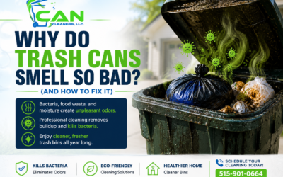Why Do Trash Cans Smell So Bad? (Causes, Solutions & Prevention)