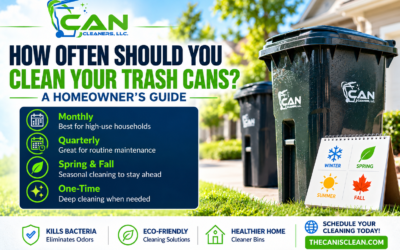 How Often Should You Clean Your Trash Cans? A Homeowner’s Guide